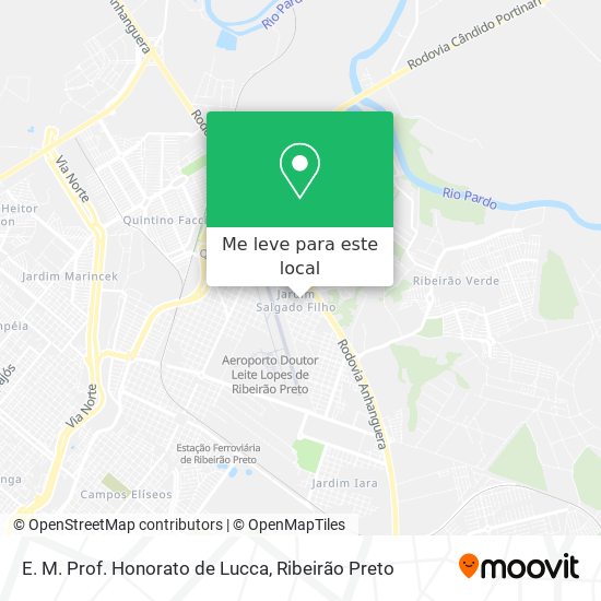 E. M. Prof. Honorato de Lucca mapa