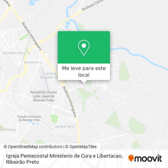 Igreja Pentecostal Ministerio de Cura e Libertacao mapa