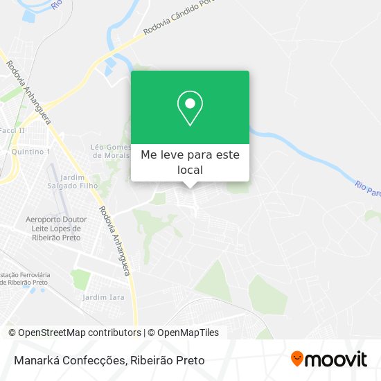 Manarká Confecções mapa