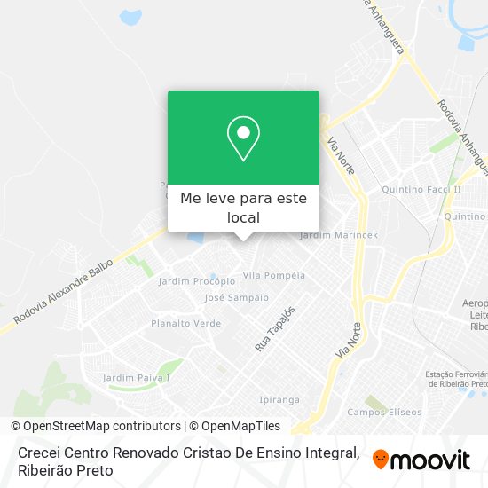 Crecei Centro Renovado Cristao De Ensino Integral mapa