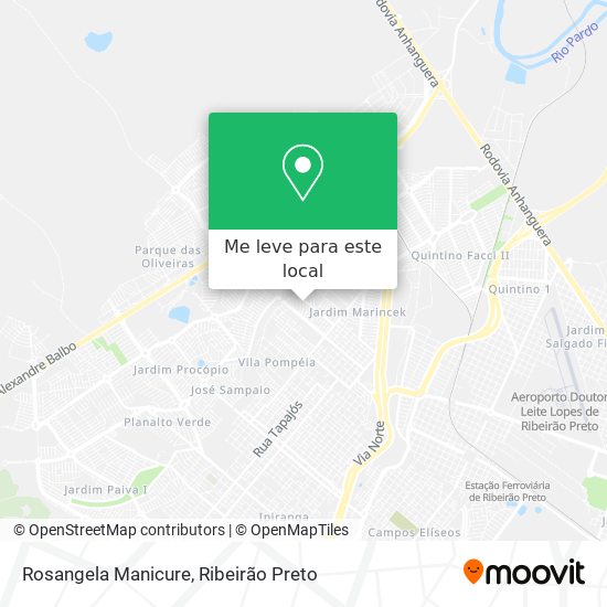 Rosangela Manicure mapa