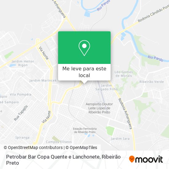 Petrobar Bar Copa Quente e Lanchonete mapa