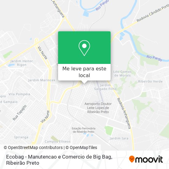 Ecobag - Manutencao e Comercio de Big Bag mapa