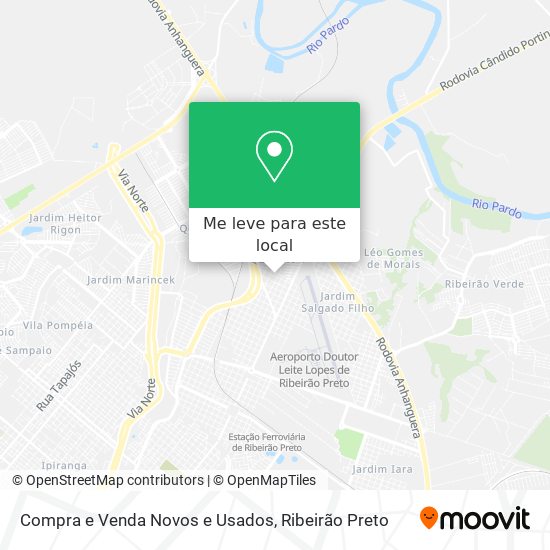 Compra e Venda Novos e Usados mapa