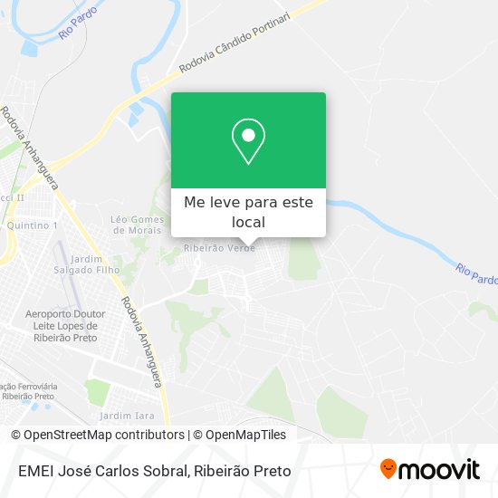 EMEI José Carlos Sobral mapa