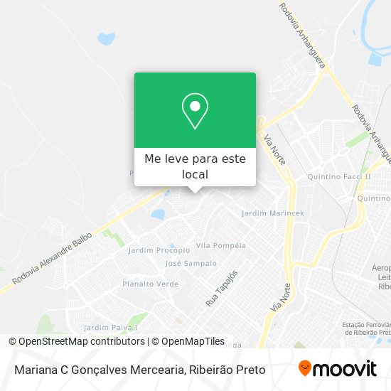 Mariana C Gonçalves Mercearia mapa