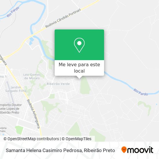 Samanta Helena Casimiro Pedrosa mapa
