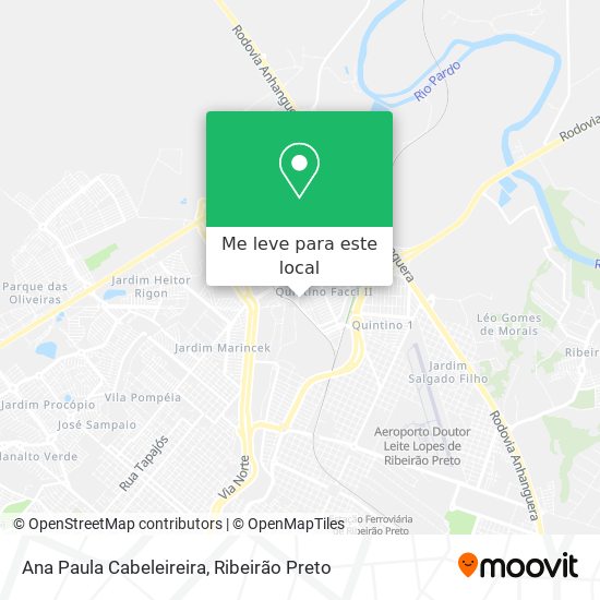 Ana Paula Cabeleireira mapa