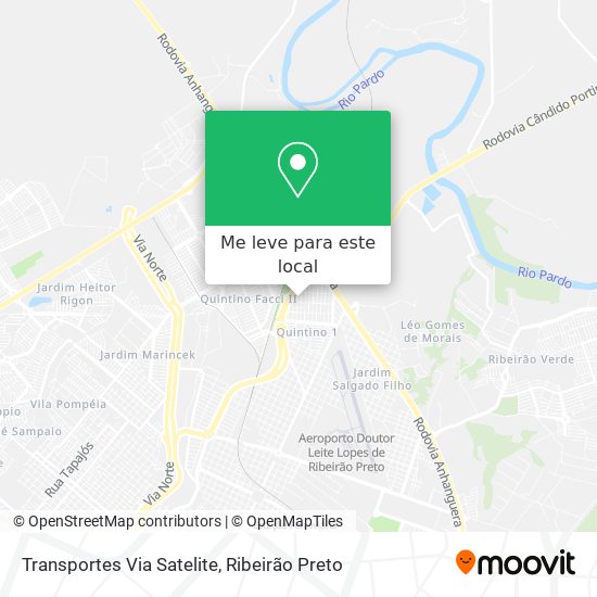 Transportes Via Satelite mapa