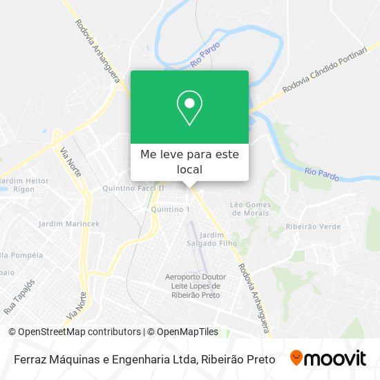 Ferraz Máquinas e Engenharia Ltda mapa
