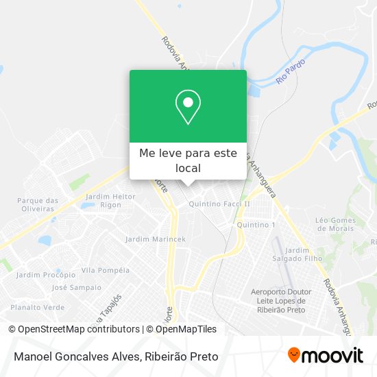 Manoel Goncalves Alves mapa