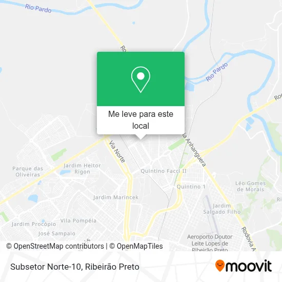 Subsetor Norte-10 mapa