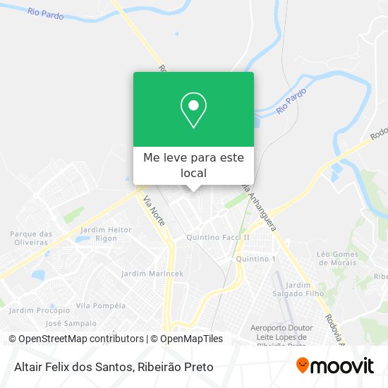 Altair Felix dos Santos mapa