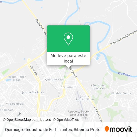Quimiagro Industria de Fertilizantes mapa