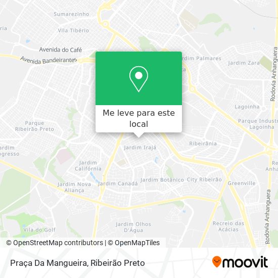Praça Da Mangueira mapa