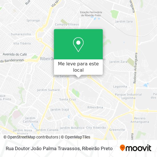 Rua Doutor João Palma Travassos mapa