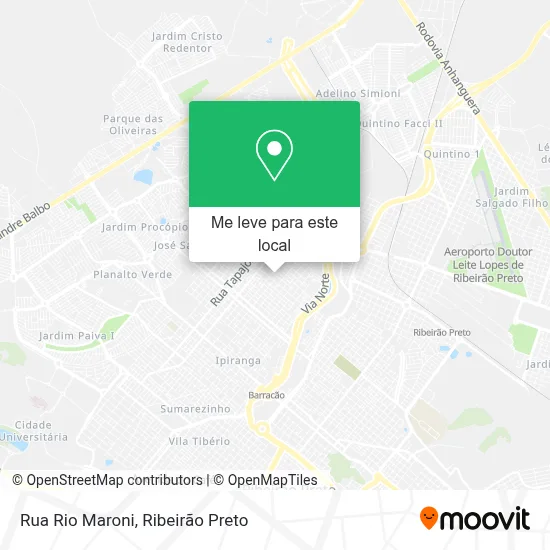 Rua Rio Maroni mapa
