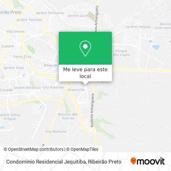 Condominio Residencial Jequitiba mapa