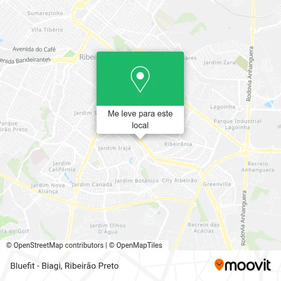 Bluefit - Biagi mapa