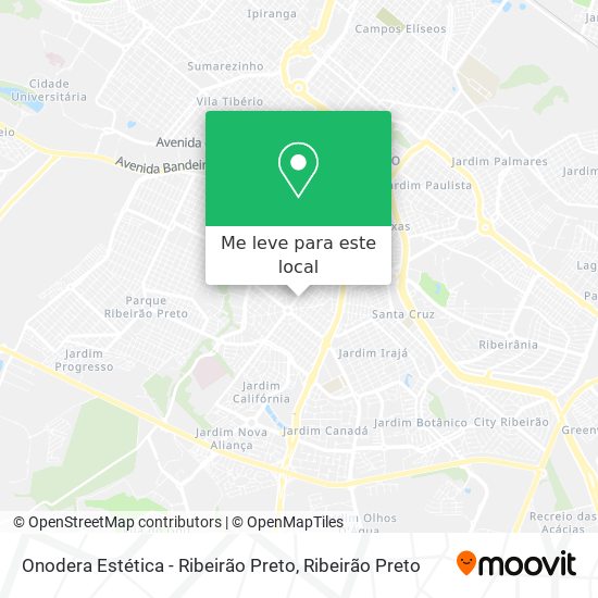 Onodera Estética - Ribeirão Preto mapa