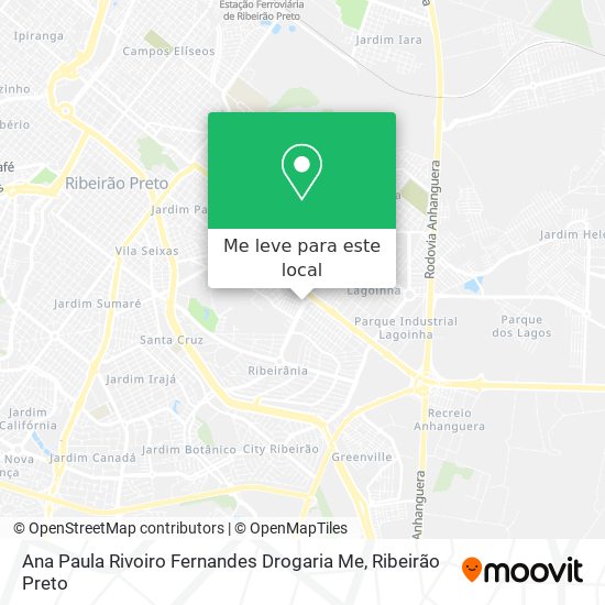 Ana Paula Rivoiro Fernandes Drogaria Me mapa