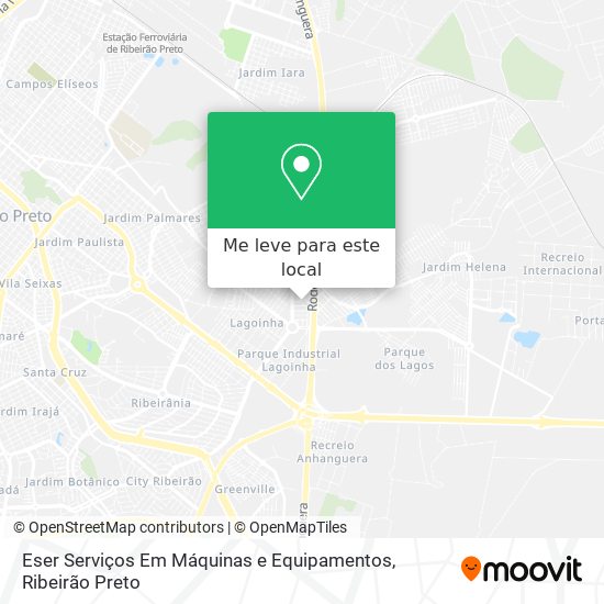 Eser Serviços Em Máquinas e Equipamentos mapa
