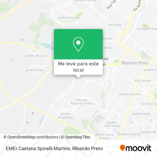 EMEI Caetana Spinelli Martins mapa