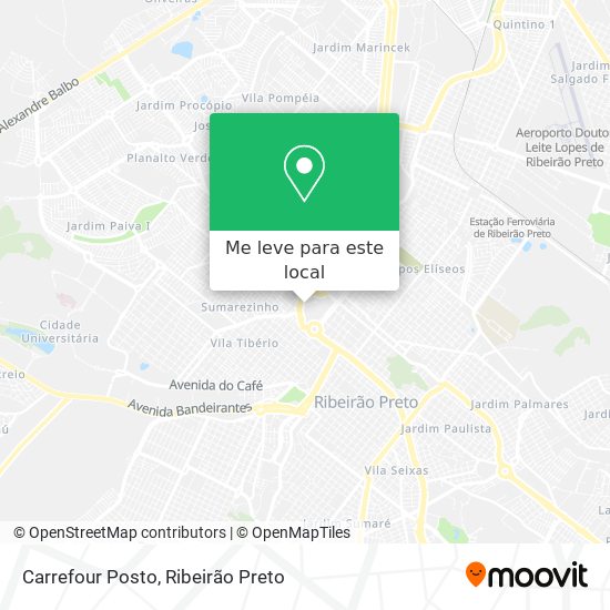 Carrefour Posto mapa