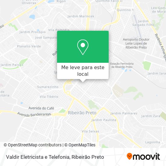 Valdir Eletricista e Telefonia mapa