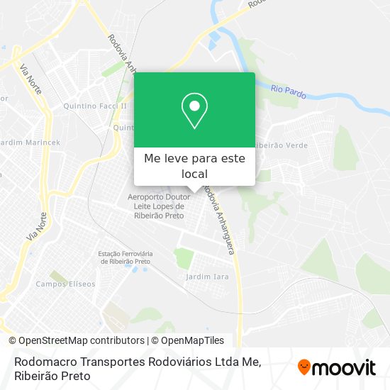 Rodomacro Transportes Rodoviários Ltda Me mapa