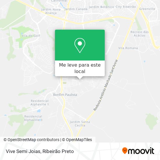 Vive Semi Joias mapa