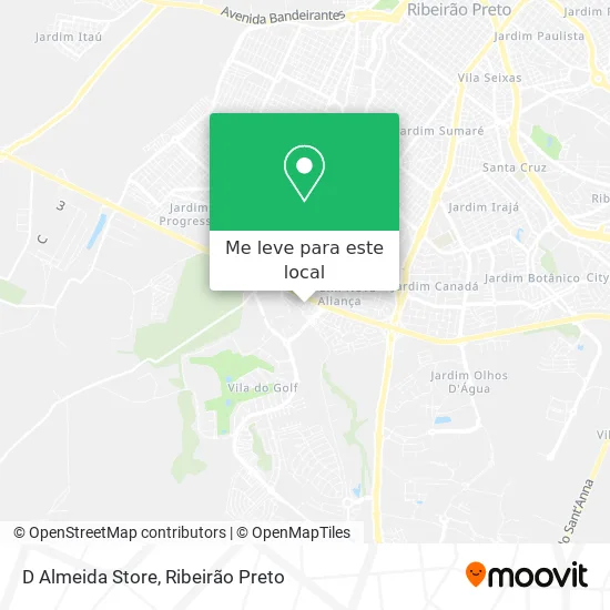 D Almeida Store mapa