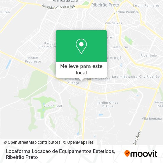 Locaforma Locacao de Equipamentos Esteticos mapa