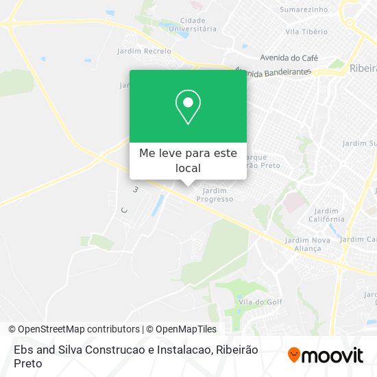 Ebs and Silva Construcao e Instalacao mapa