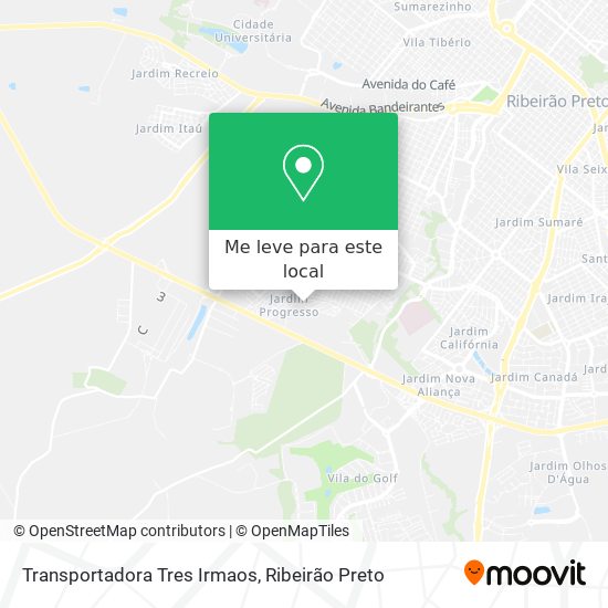 Transportadora Tres Irmaos mapa