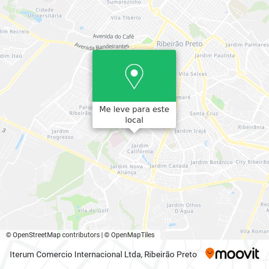 Iterum Comercio Internacional Ltda mapa