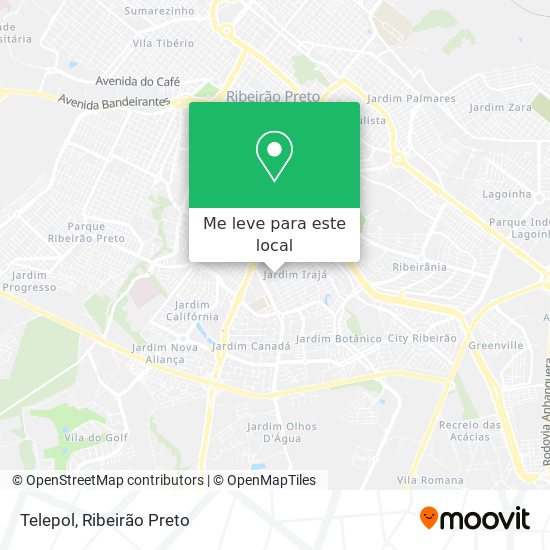 Telepol mapa
