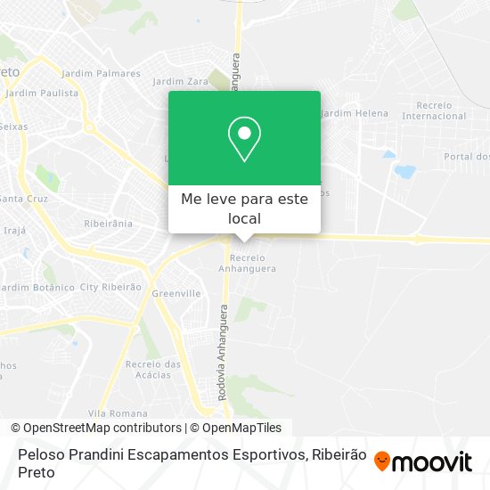 Peloso Prandini Escapamentos Esportivos mapa