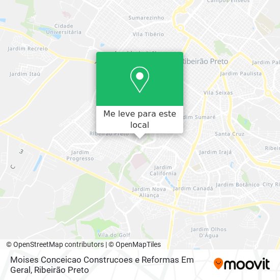 Moises Conceicao Construcoes e Reformas Em Geral mapa