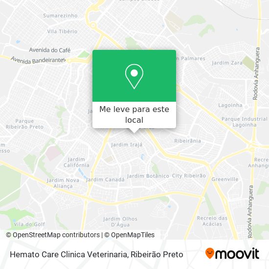 Hemato Care Clinica Veterinaria mapa