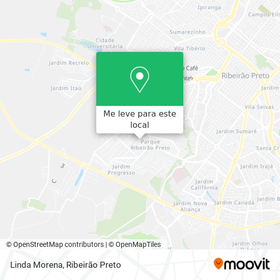 Linda Morena mapa