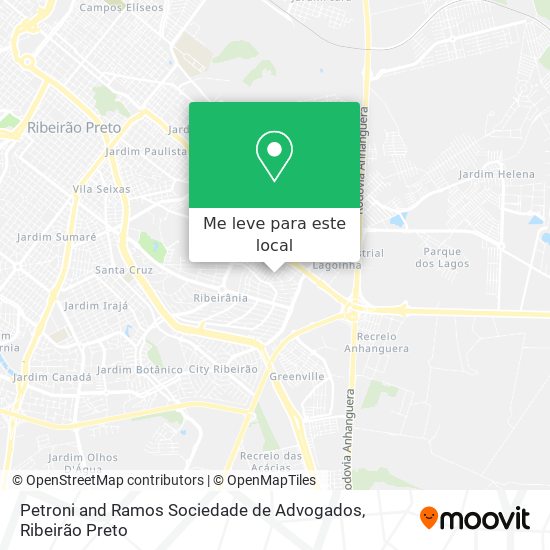 Petroni and Ramos Sociedade de Advogados mapa