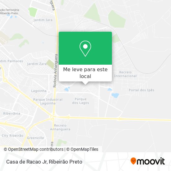 Casa de Racao Jr mapa