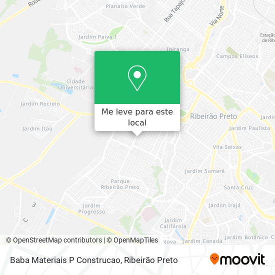 Baba Materiais P Construcao mapa