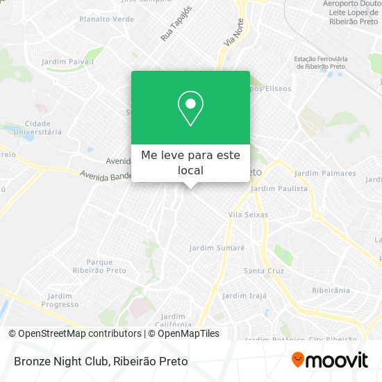 Bronze Night Club mapa