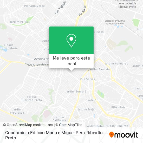 Condomínio Edificio Maria e Miguel Pera mapa