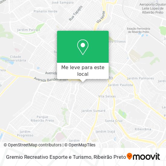 Gremio Recreativo Esporte e Turismo mapa