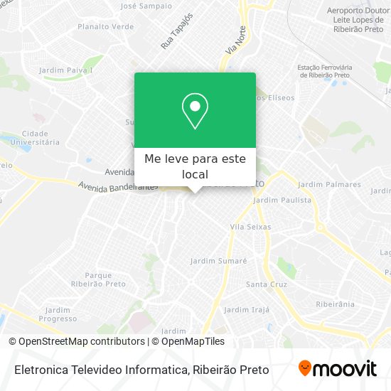 Eletronica Televideo Informatica mapa