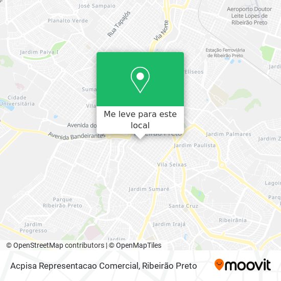 Acpisa Representacao Comercial mapa