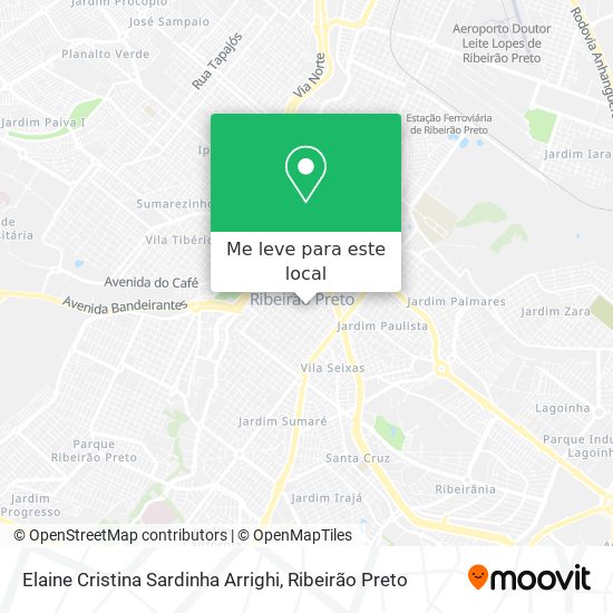Elaine Cristina Sardinha Arrighi mapa